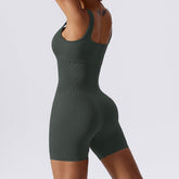 Seamless Yoga Jumpsuit High Elastic One Piece Tight One Piece Aerial Beauty Back Yoga